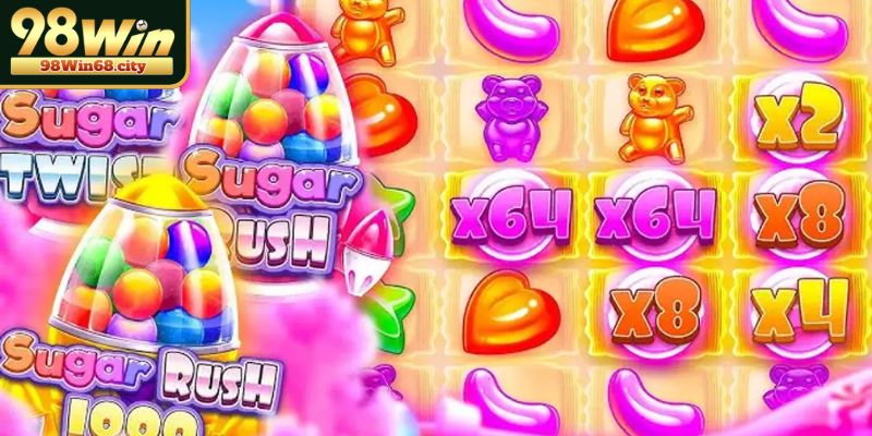 Sugar Rush một trong top game dễ nổ hũ nhất 